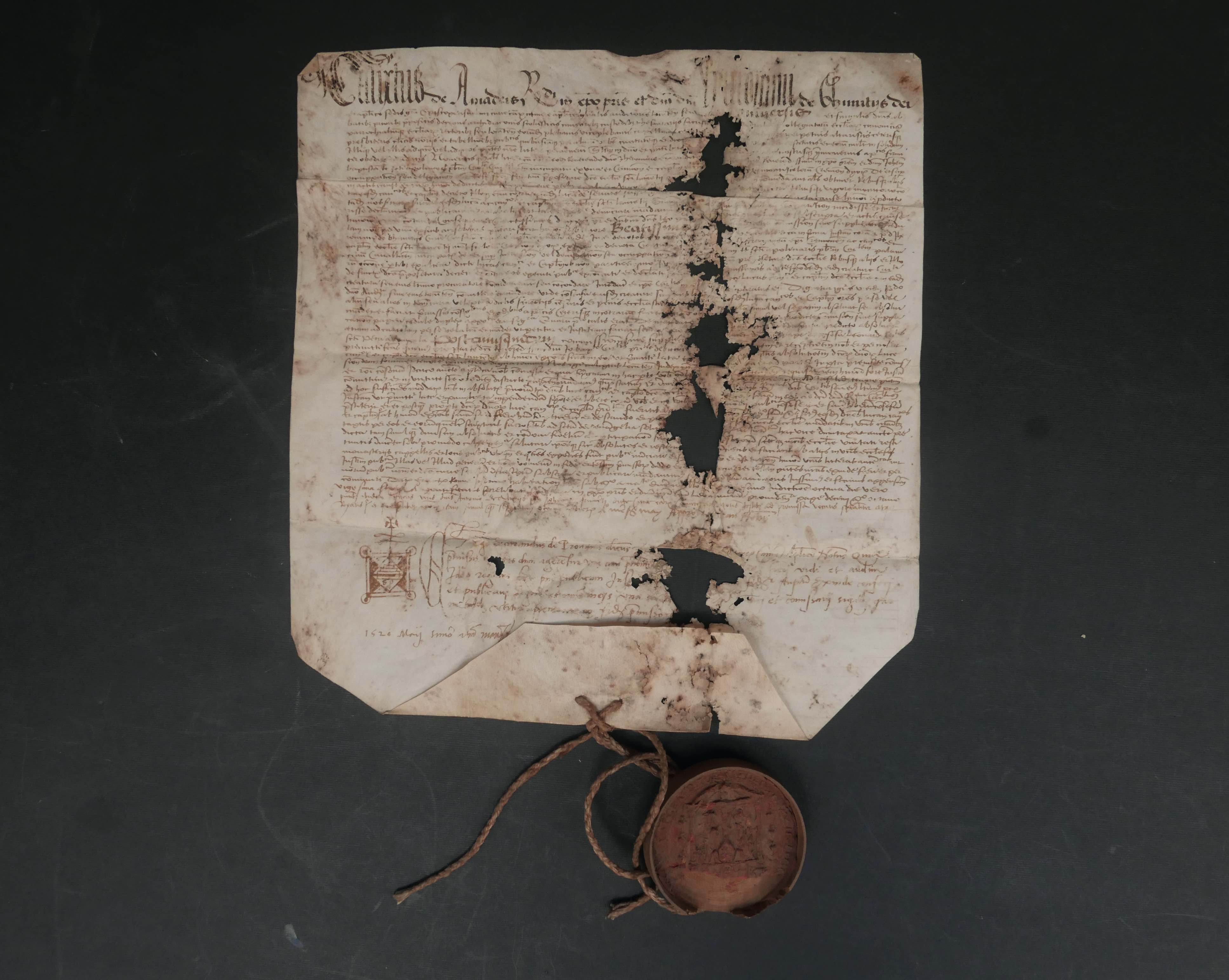 Pergamene Monticelli 997 9 prima copia
