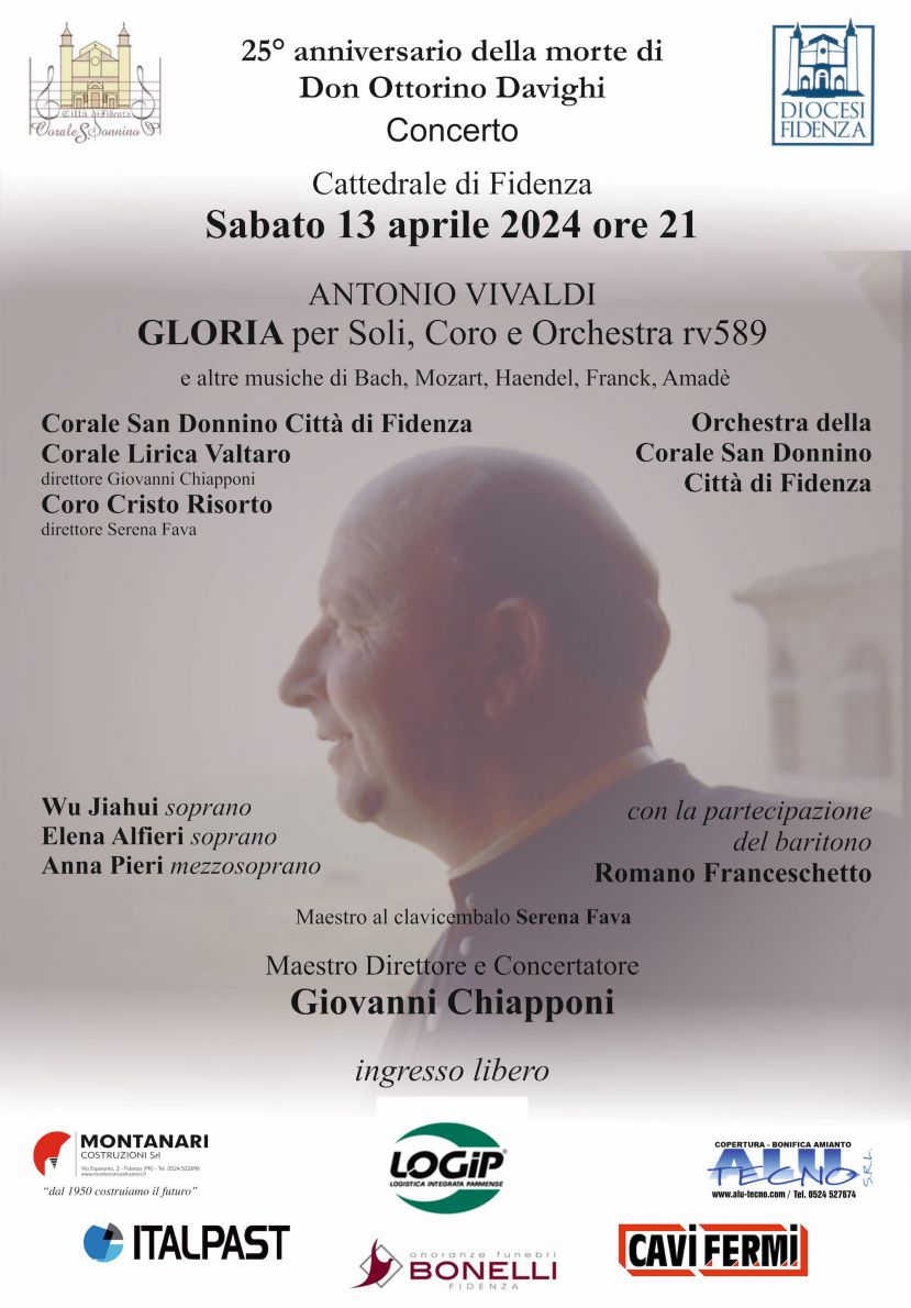 Un concerto in Cattedrale per i 25 anni della scomparsa di don Rino Davighi