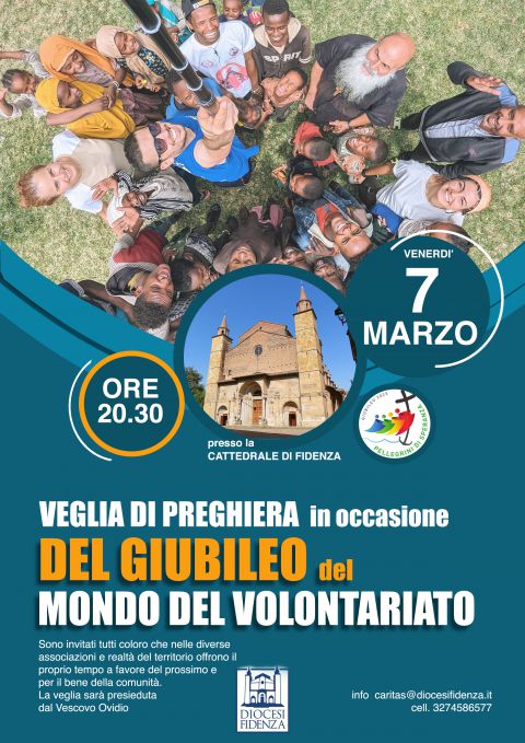 Veglia di preghiera per il mondo del volontariato