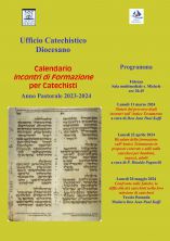 Incontri di formazione per catechisti