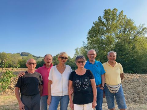 Sei fidentini in cammino lungo la Via Francigena del Sud