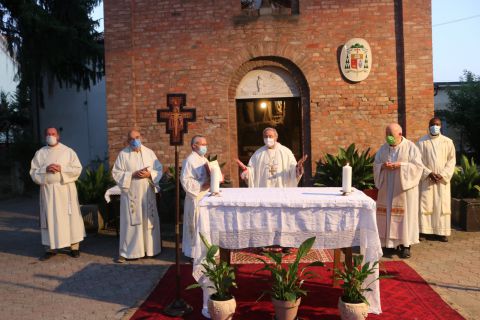 Celebrazione eucaristica in Zappella nella solennità dell&#039;assunzione di Maria