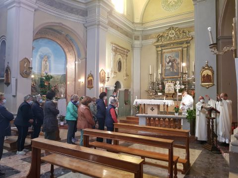 A Vidalenzo di Polesine Zibello celebrata la festa votiva della Beata Vergine di Fatima