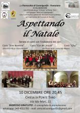 &quot;Aspettando il Natale&quot;: concerto nella chiesa di Pontetaro