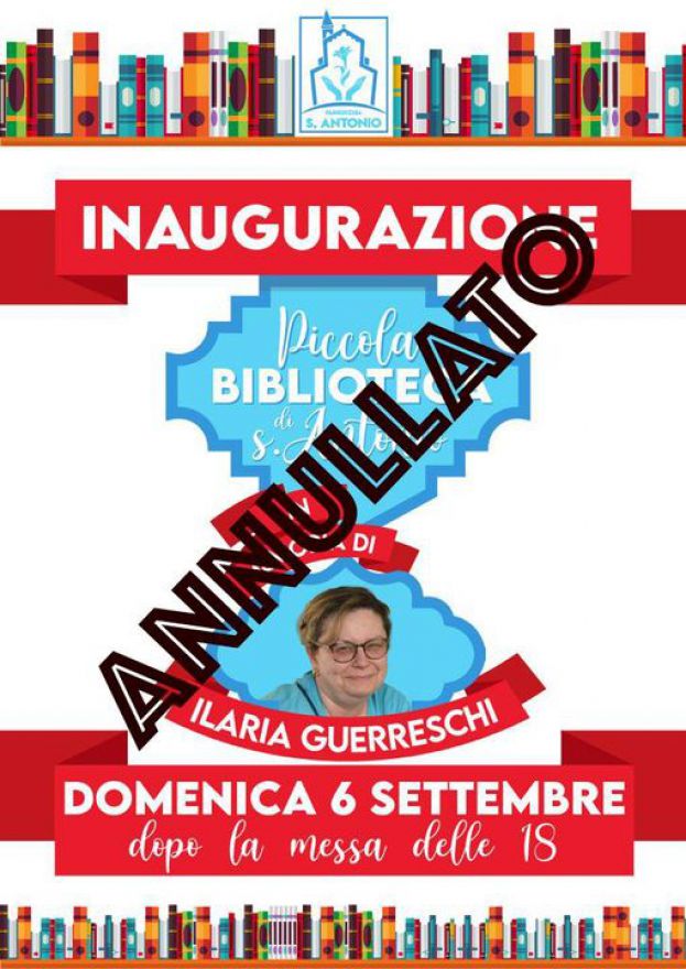 Inaugurazione della piccola biblioteca in memoria di Ilaria Guerreschi 